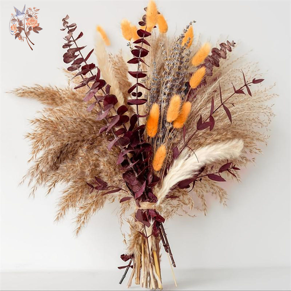 Dried Flower Bunch - 75 SZTUK Suszony Bukiecik Kwiatów z