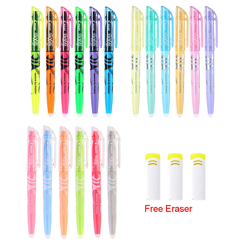 Pilot Pen Frixion - 6 sztuk Pilot SW-FL Frixion wymazywalnej