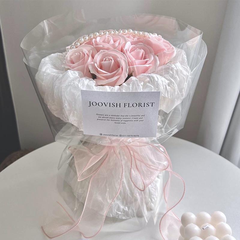 Ribbon Organza Roll - Taśma satynowa 40 mm, rolka 30