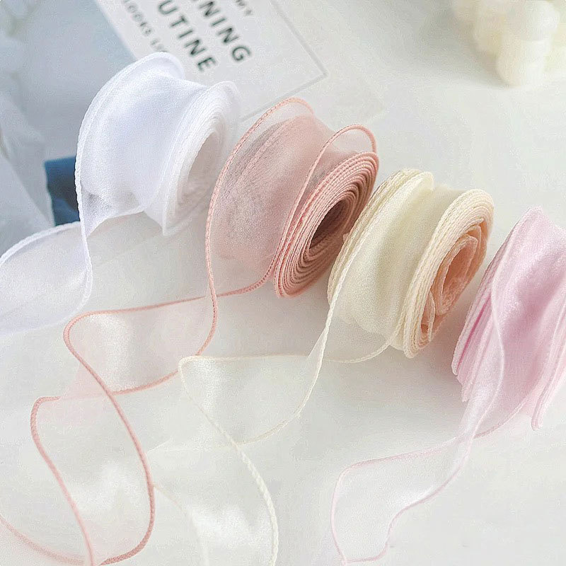 10 jardów 40mm Rolkowa Wstążka – Ribbon Organza Roll recenzja i cena