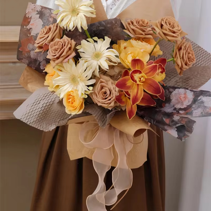 10 jardów/rolka Przezroczysta  – Ribbon Organza Roll recenzja i cena