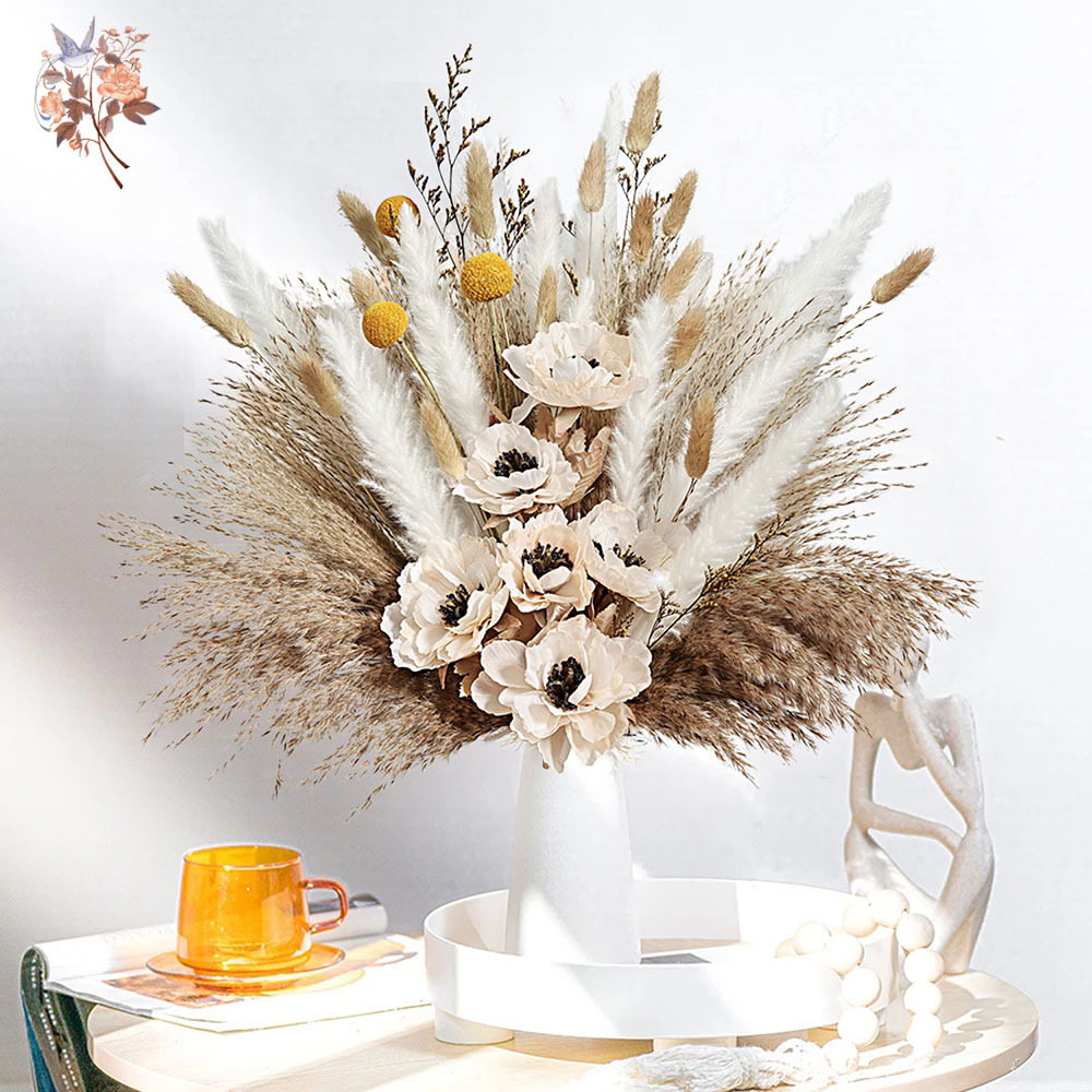 55 szt. Sztuczny Bukiet Kwiató – Dried Flower Bunch recenzja i cena
