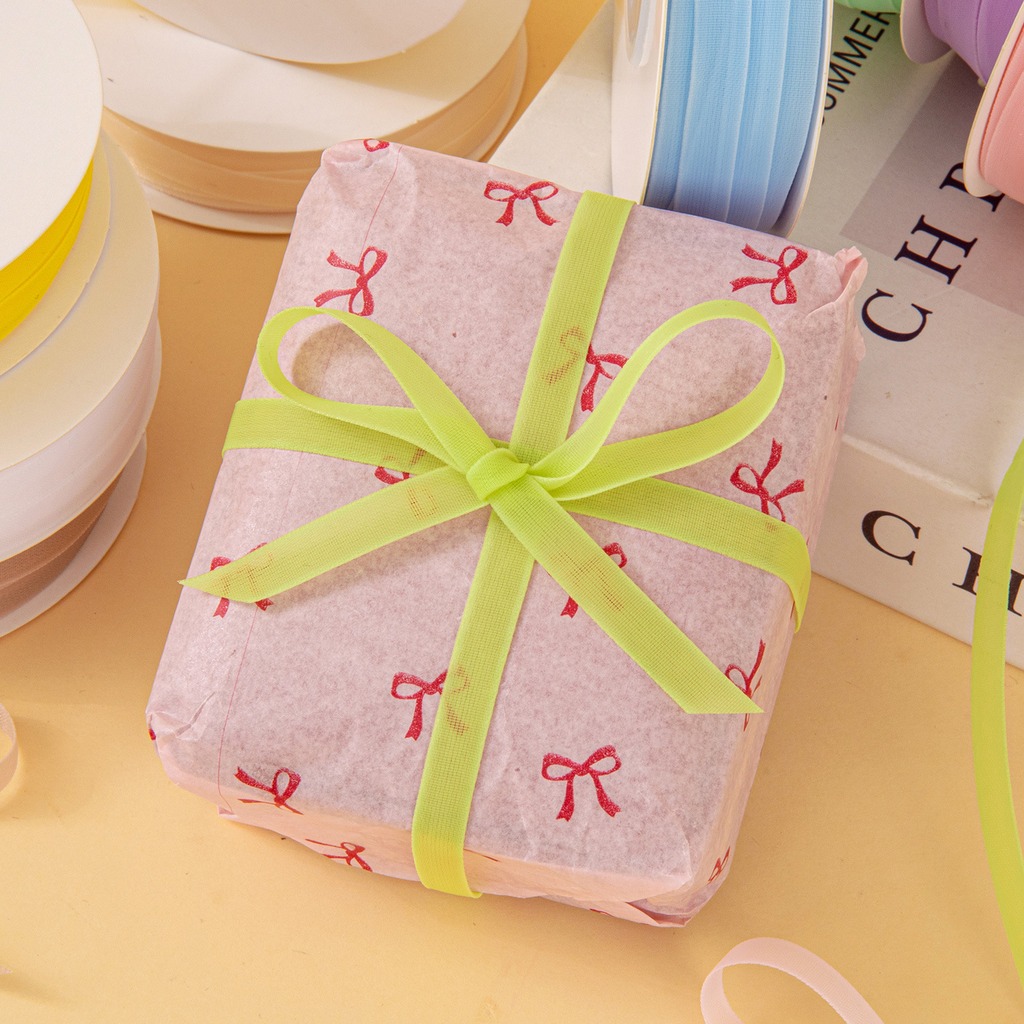 25 jardów/rolka 6mm dwustronna – Ribbon Organza Roll recenzja i cena