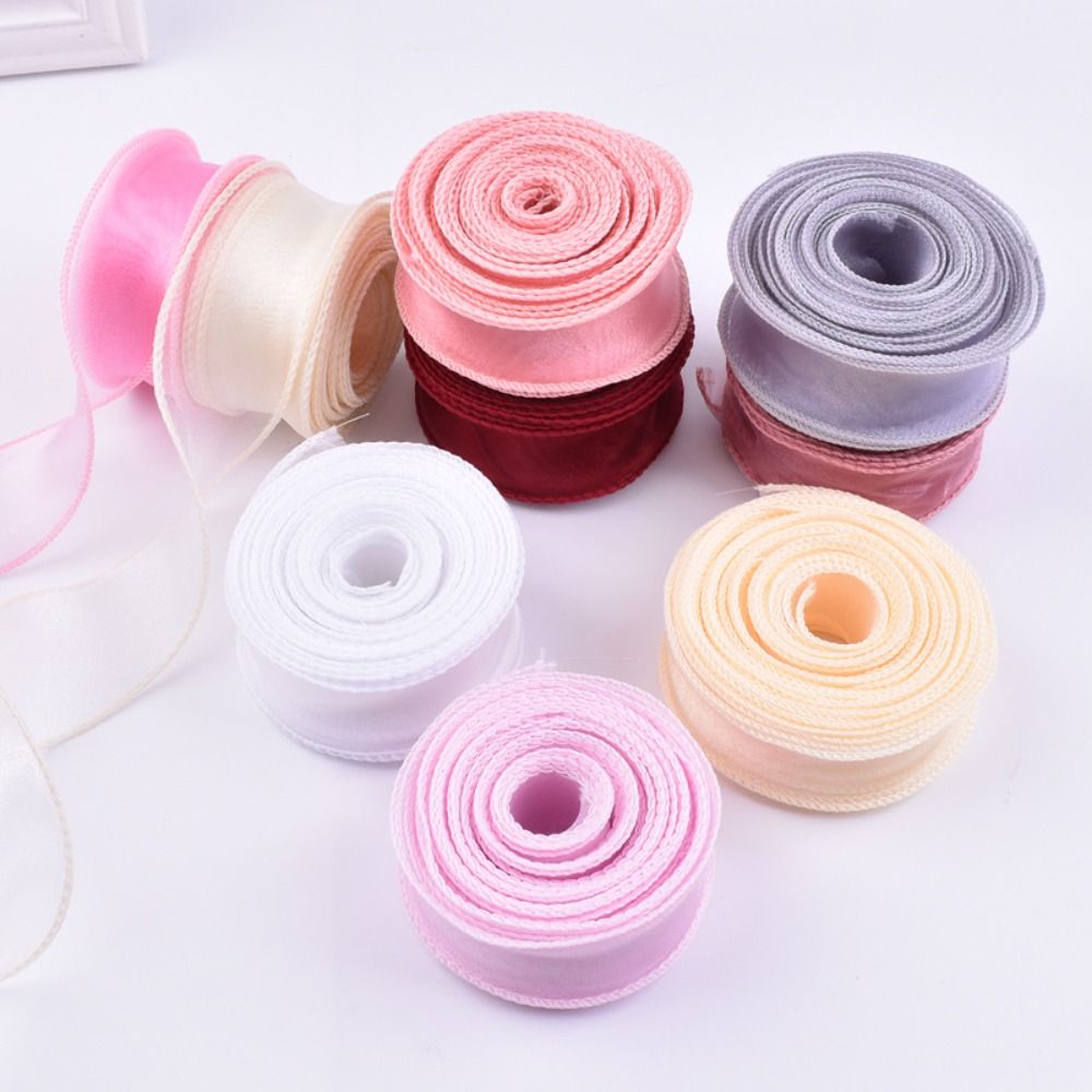 Rolka wstążki satynowej 40 mm  – Ribbon Organza Roll recenzja i cena