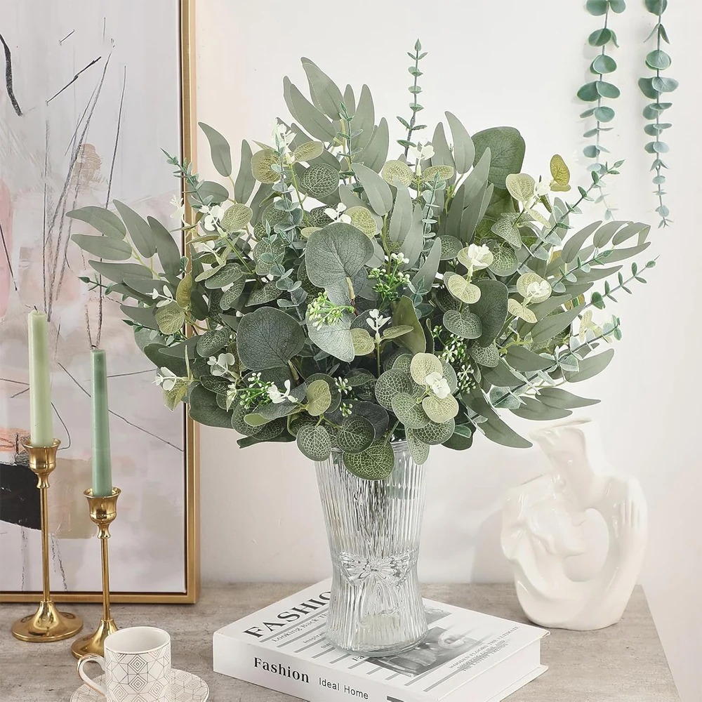 20 szt. Gałązek z liśćmi eukal – Florist Supply Bulk recenzja i cena