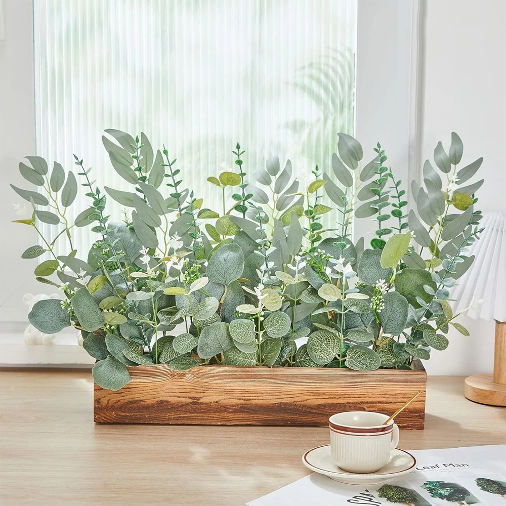 20 szt. Gałązek z liśćmi eukal – Florist Supply Bulk recenzja i cena