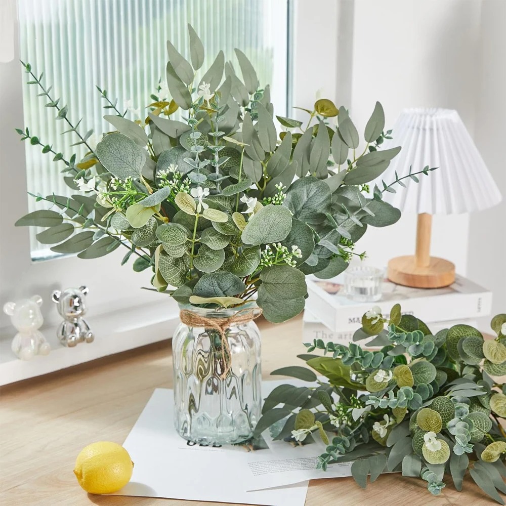 20 szt. Gałązek z liśćmi eukal – Florist Supply Bulk recenzja i cena