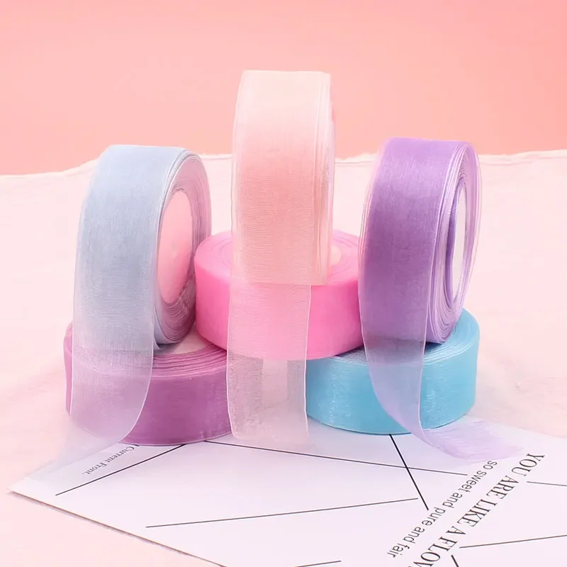 Wstążka szyfonowa organza 4 cm – Ribbon Organza Roll recenzja i cena