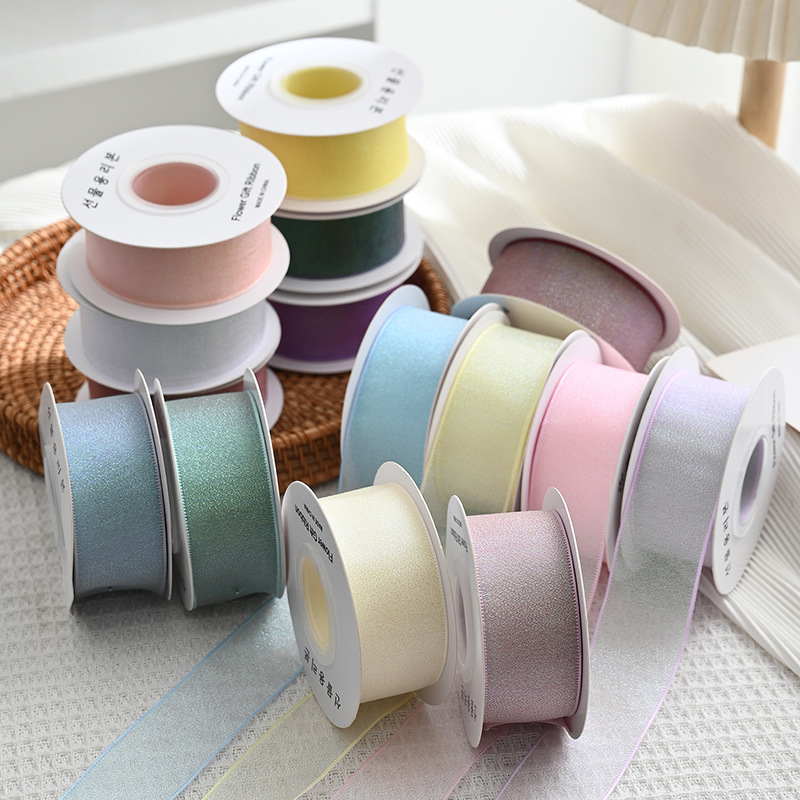 10 jardów rolki 4CM kolorowa w – Ribbon Organza Roll recenzja i cena