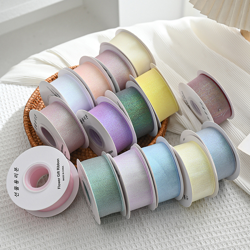 10 jardów rolki 4CM kolorowa w – Ribbon Organza Roll recenzja i cena