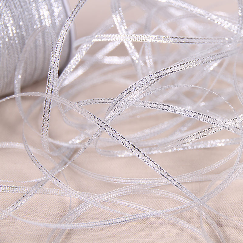 Ręcznie robiona złota i srebrn – Ribbon Organza Roll recenzja i cena