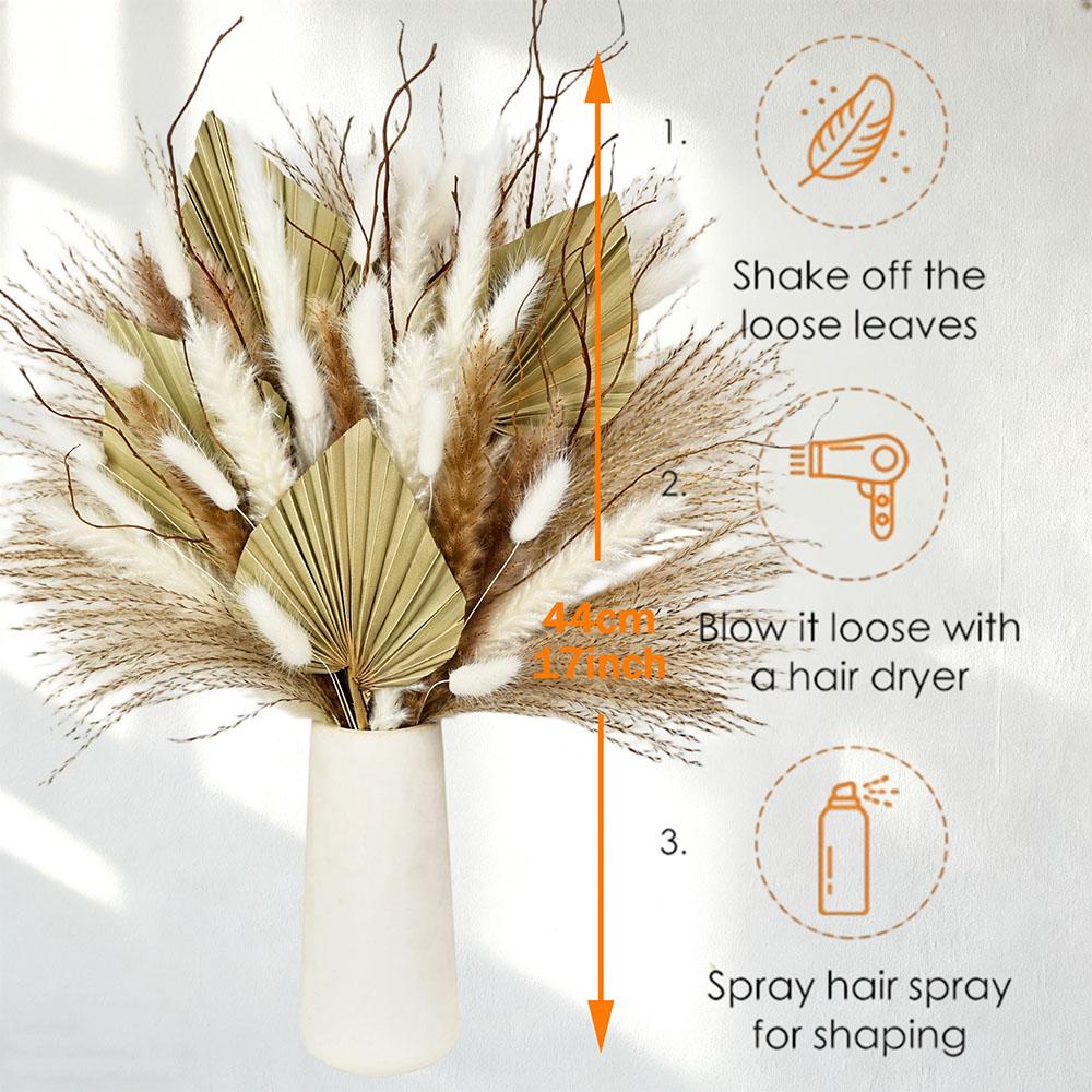 Naturalny Bukiet Suszonych Liś – Dried Flower Bunch recenzja i cena